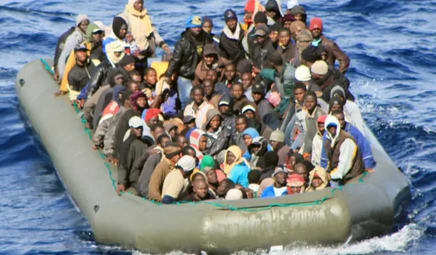 Circa 1.300 de imigranţi au fost salvaţi în Marea Mediterană