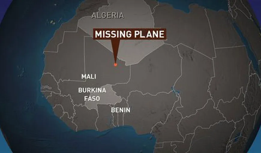 Epava avionului Air Algerie a fost găsită în Mali, la graniţa cu Burkina Faso