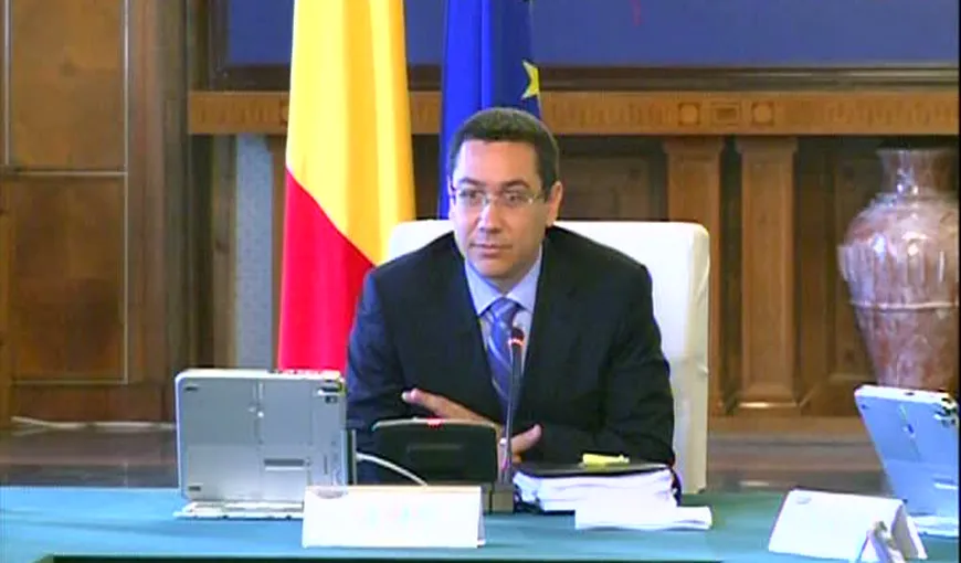 Ponta: Reducerea CAS intră în vigoare de la 1 octombrie. Preşedintele vrea să stârnească un pic de panică