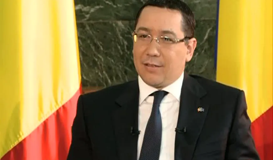 Victor Ponta: Dacă Băsescu respinge reducerea CAS, o vom aplica de la 1 octombrie VIDEO