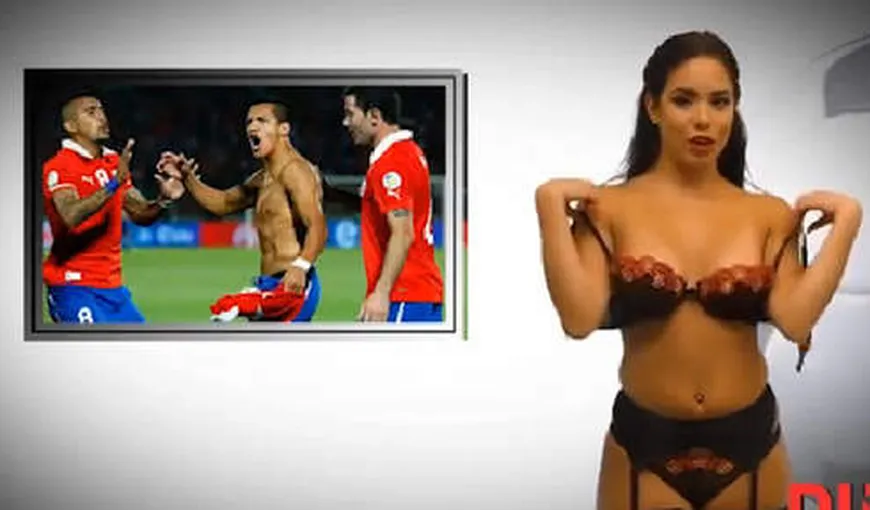 CM 2014. În Venezuela, ştirile despre Mondiale sunt prezentate topless VIDEO