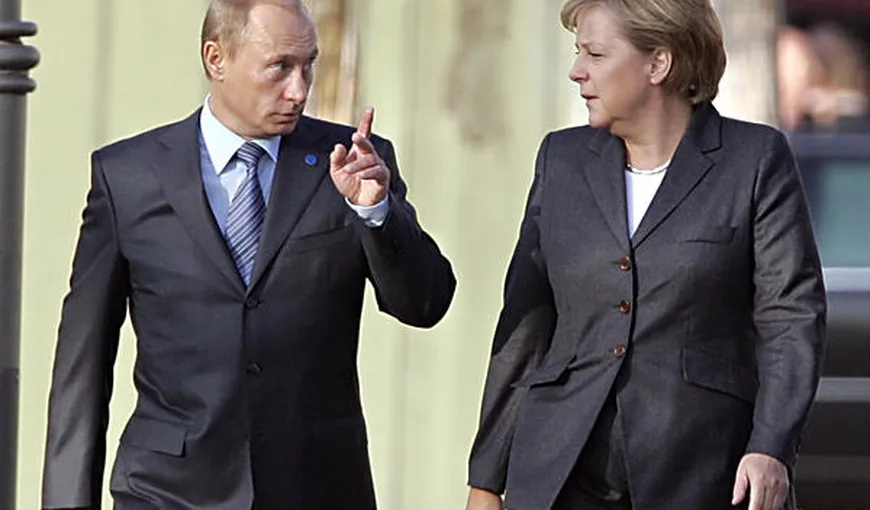 Angela Merkel şi Vladimir Putin se vor întâlni la Soci pe 18 mai