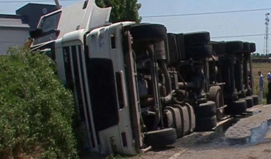 Accident TRAGIC în Suceava. Şoferul A MURIT
