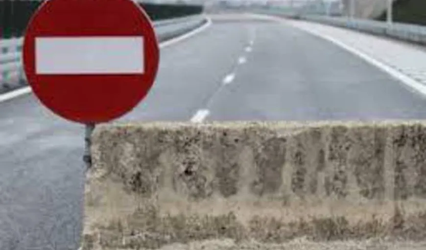 Traficul rutier pe DN 64, închis pe termen nelimitat, între judeţele Olt şi Vâlcea, din cauza unui pod degradat