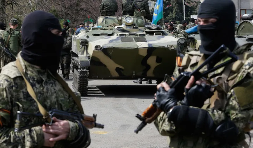RĂZBOI ÎN UCRAINA. Ofensivă militară în apropiere de Doneţk