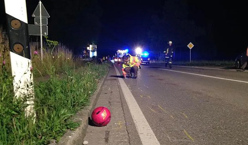 Cel puţin nouă morţi şi zeci de răniţi într-un accident rutier cu două AUTOCARE, în estul Germaniei
