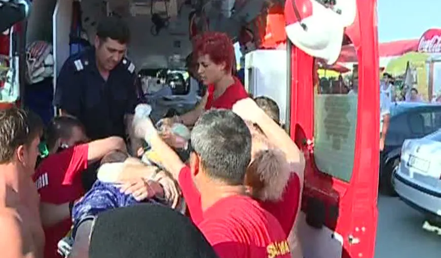 Turist resuscitat pe plaja lui Iohannis. Salvamarii au cerut voie SPP-ului să intervină pe plajă