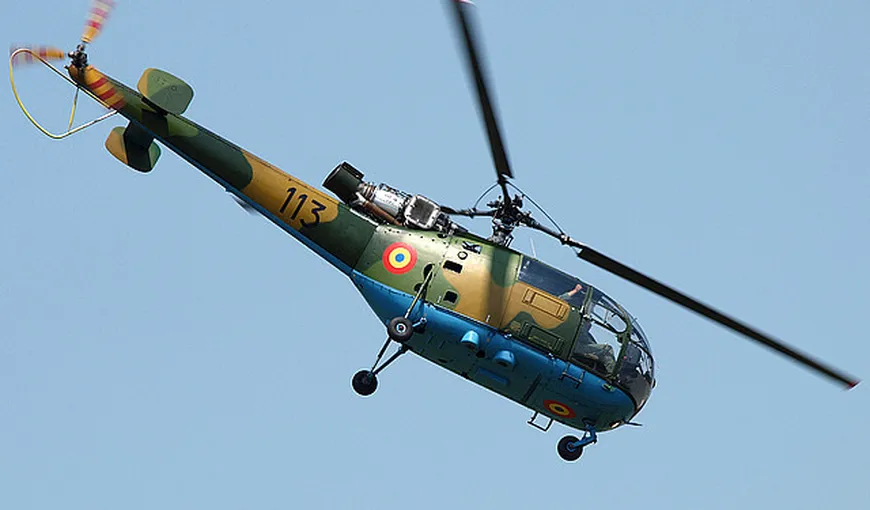 ALERTĂ MAXIMĂ în România: Un elicopter militar, accident la baza militară de la Boboc