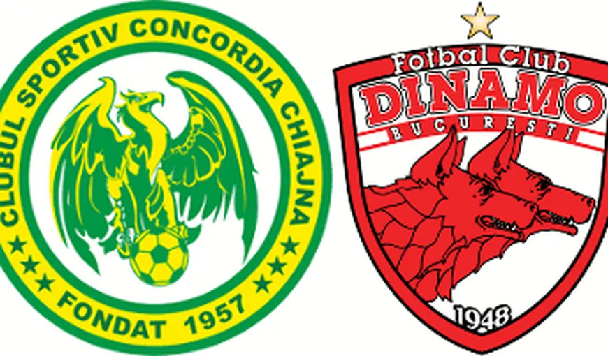 CONCORDIA CHIAJNA – DINAMO LIVE, scor 0-0, în etapa cincea a Ligii I