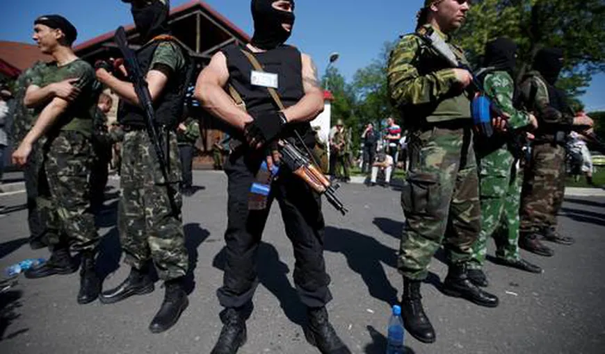Rebelii proruşi s-au lansat într-o contraofensivă de amploare, în estul Ucrainei