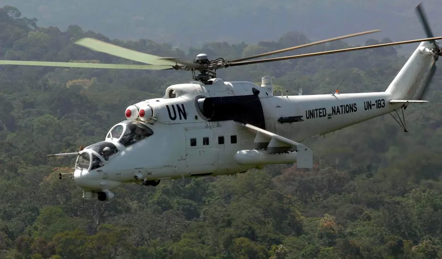 Trei morţi şi un rănit în urma prăbuşirii unui elicopter al ONU în Sudanul de Sud