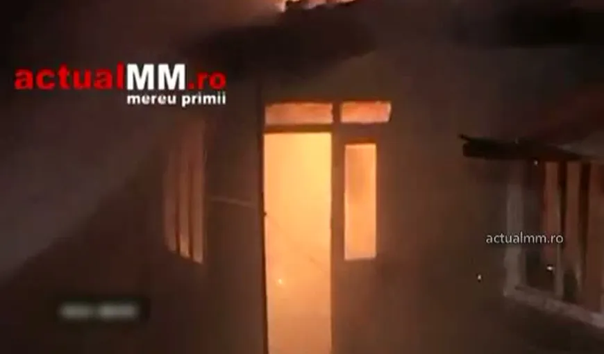 Incendiu devastator în Baia Mare. Păgubitul bănuieşte că focul a fost pus intenţionat