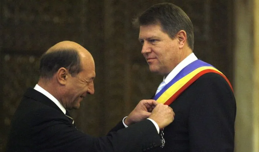 Klaus Iohannis s-a întâlnit la Cotroceni cu Traian Băsescu. Ce au discutat cei doi