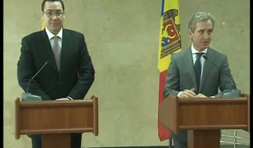 Ponta spune că „la un moment dat” poate fi îndeplinit obiectivul de unitate naţională cu Moldova