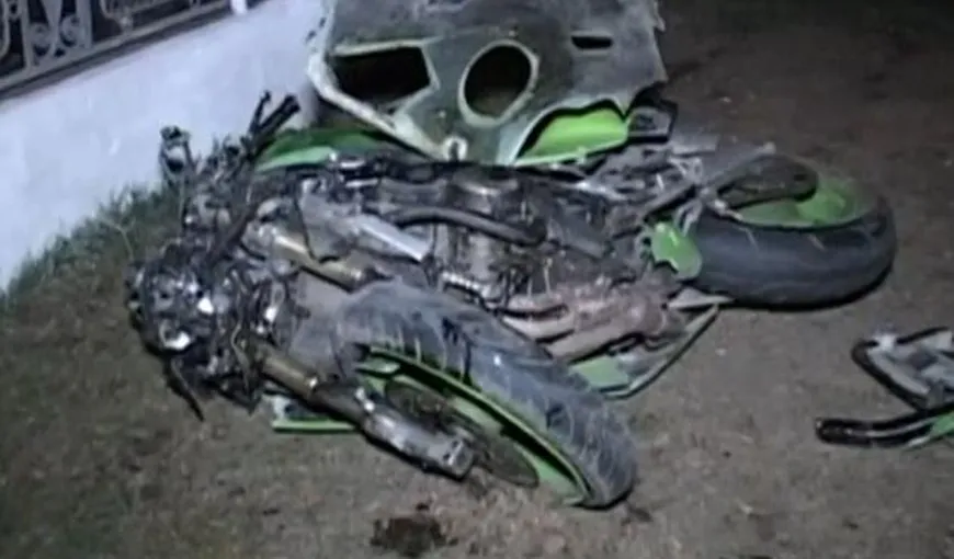 Accident TERIBIL în Cluj. Un motociclist fără cască a murit după ce s-a izbit violent de un stâlp