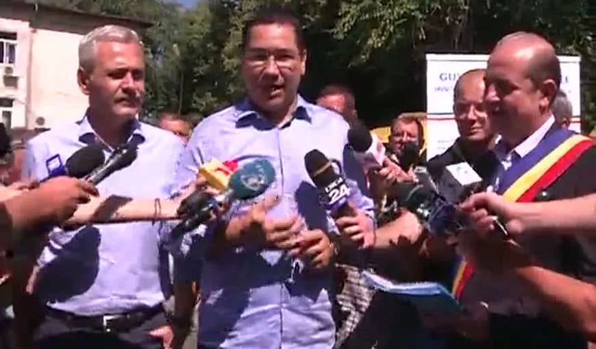 Victor Ponta: POLITRUCII Blaga, Iohannis, Udrea ştiu doar să facă scandal. Ne-am săturat de IPOCRIZIA lor