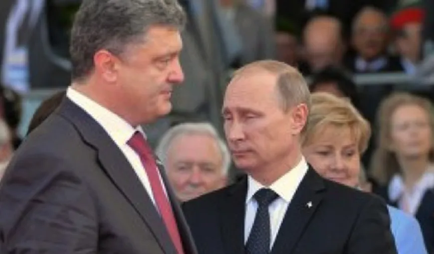 Poroşenko – Putin, strângere de mână ISTORICĂ: Destinul OMENIRII şi al EUROPEI se decide la MINSK VIDEO