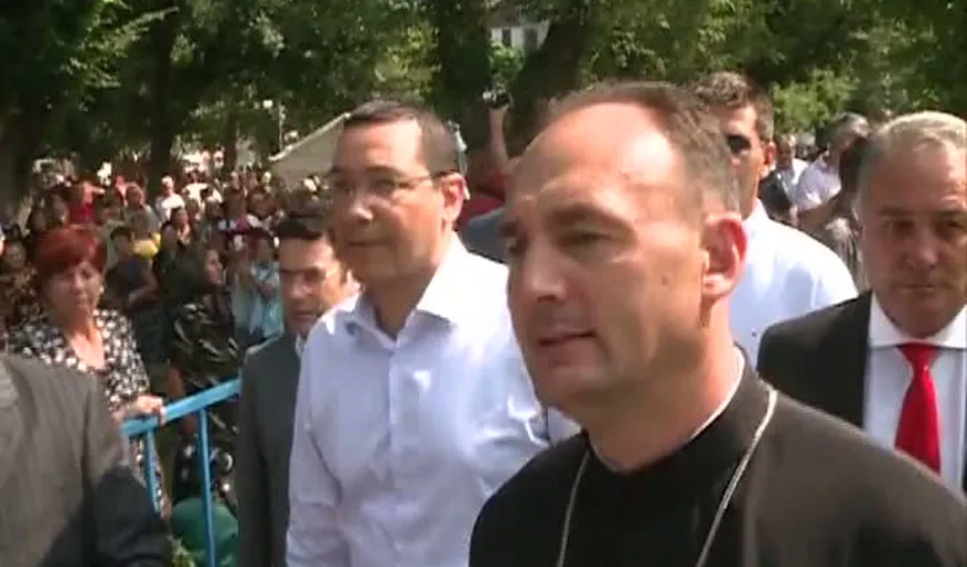 Victor Ponta, prezent la sărbătorirea Sfântului Nifon de la Târgovişte