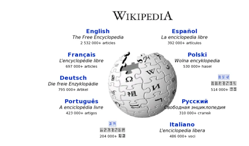 Sondaj de opinie: Britanicii au mai multă încredere în Wikipedia decât în mass-media