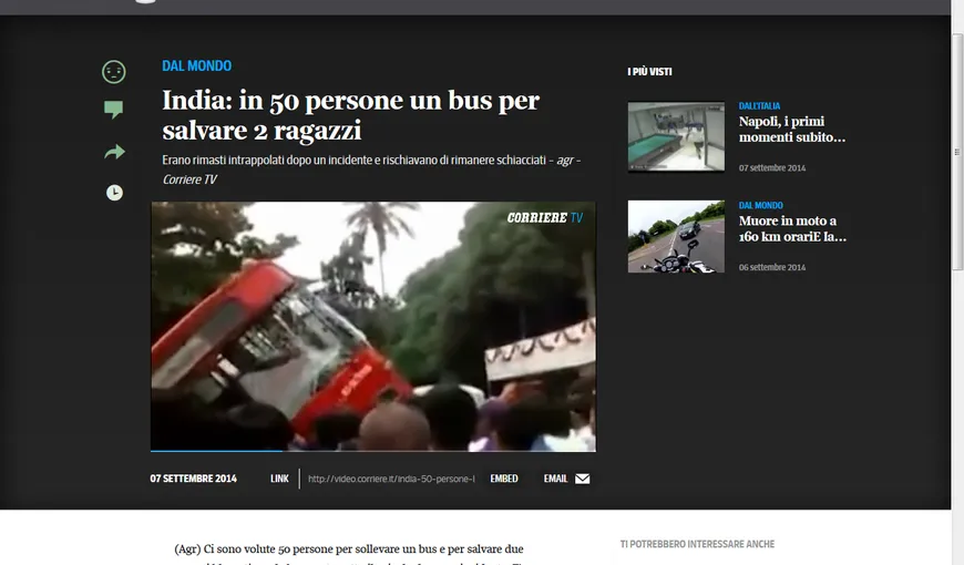 Gest EMOŢIONANT: Au răsturnat un autobuz ca să SALVEZE doi oameni VIDEO
