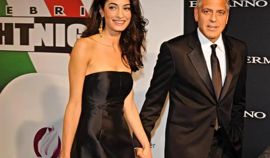 Bombă la Hollywood. George Clooney divorţează de frumoasa Amal Alamuddin