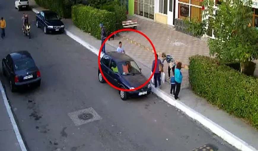 Un bărbat, arestat la domiciliu după ce a aruncat o sticlă cu benzină în curtea patronului său VIDEO