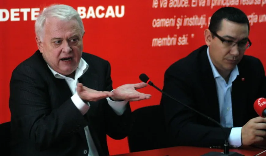 Viorel Hrebenciuc: „Ţinta nu sunt eu! Candidatul la Preşedinţie este adevărata ţintă”. Reacţia lui Ponta