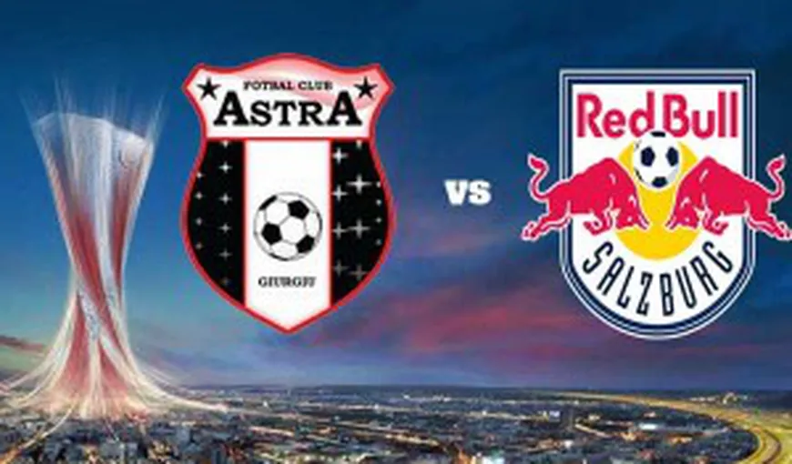 ASTRA – SALZBURG 1-2. Astra rămâne fără punct în Liga Europa