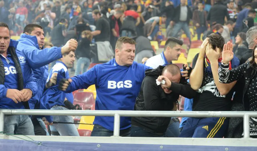 Prima REACŢIE OFICIALĂ a UEFA după incidentele de la ROMÂNIA-UNGARIA