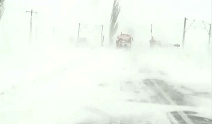 COD PORTOCALIU de ploi abundente, zăpadă şi polei în Bulgaria
