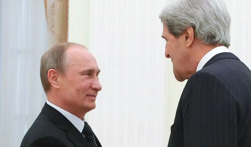 John Kerry recunoaşte: SUA nu doresc un CONFLICT cu Rusia