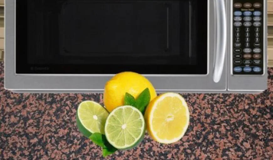 UIMITOR: Ce se întâmplă dacă pui o lămâie în cuptorul cu microunde VIDEO