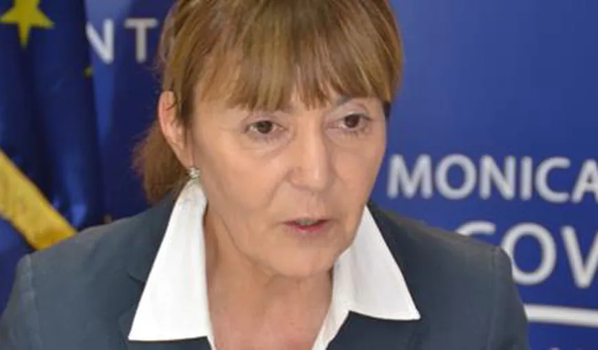 Monica Macovei, în plenul PE: „Îi cer lui Putin să-şi retragă trupele din Ucraina”