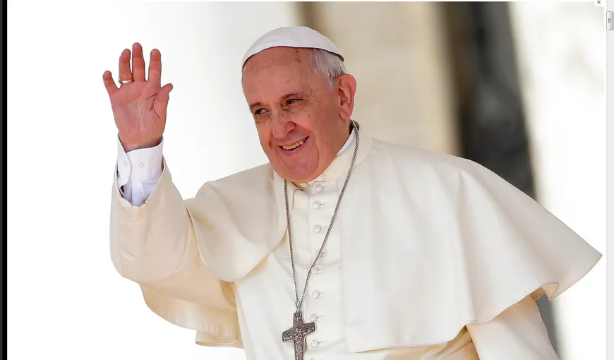Secretele Papei Francisc: Vezi cum poţi PRIMI mereu AJUTOR