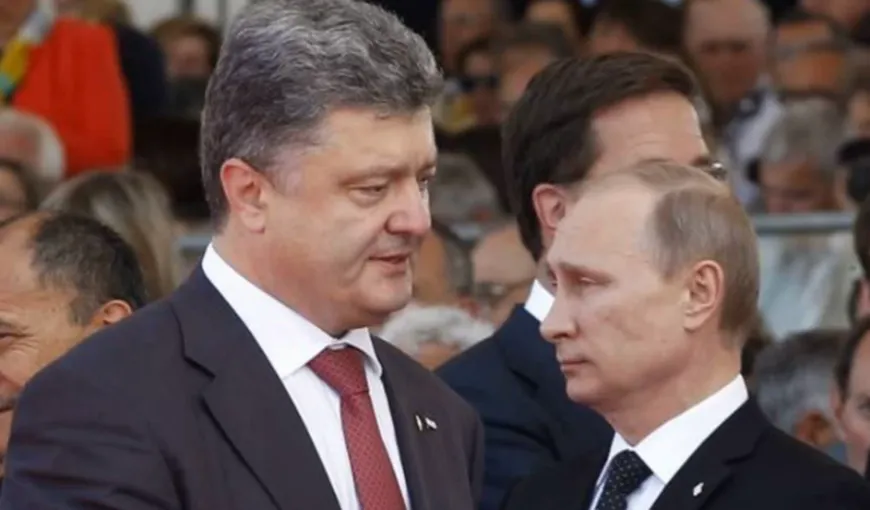 Ucraina va avea GAZ RUSESC la iarnă. Putin şi Poroşenko au ajuns la un acord de livrare