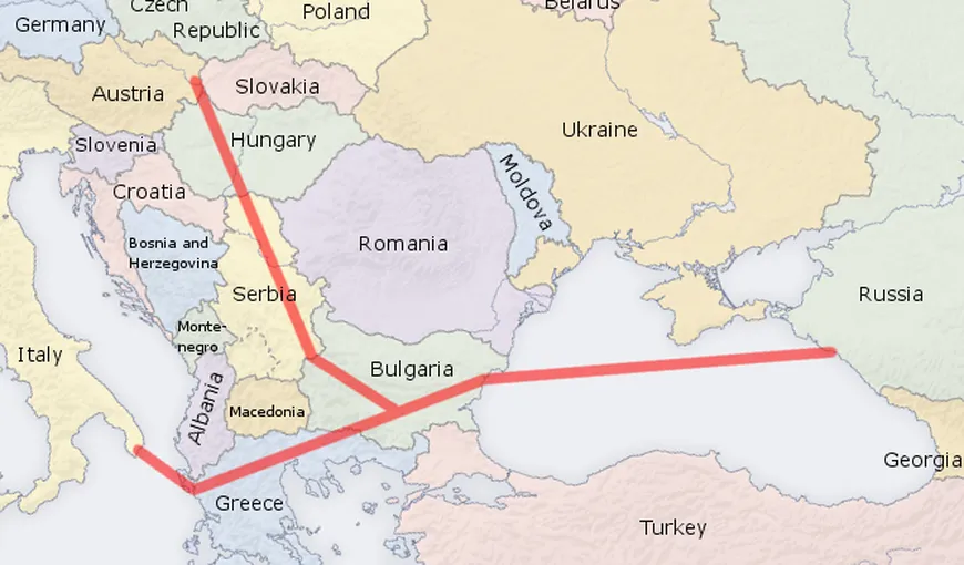 Austria şi Bulgaria sunt NERĂBDĂTOARE să vadă gazoductrul SOUTH STREAM construit mai repede