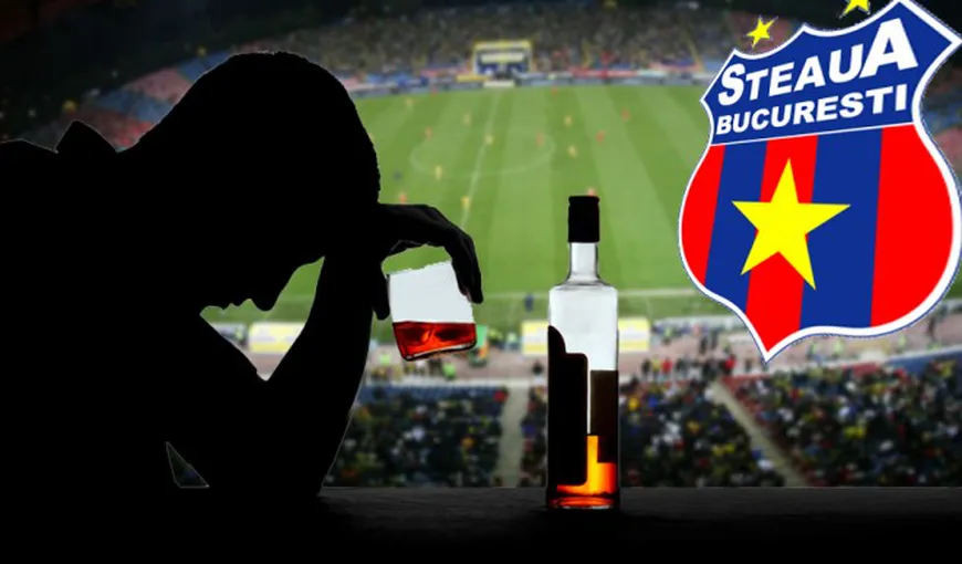 SUPER FOTBALIST de la Steaua, DISTRUS de ALCOOL