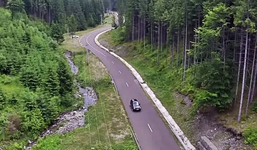 TRANSRARĂUL, noul drum care rivalizează cu Transfăgărăşanul şi Transalpina, filmat de la înălţime VIDEO