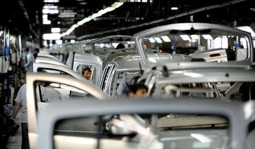 Sectorul auto din România a crescut cu 26% în 2013, până la 16,88 de miliarde de euro