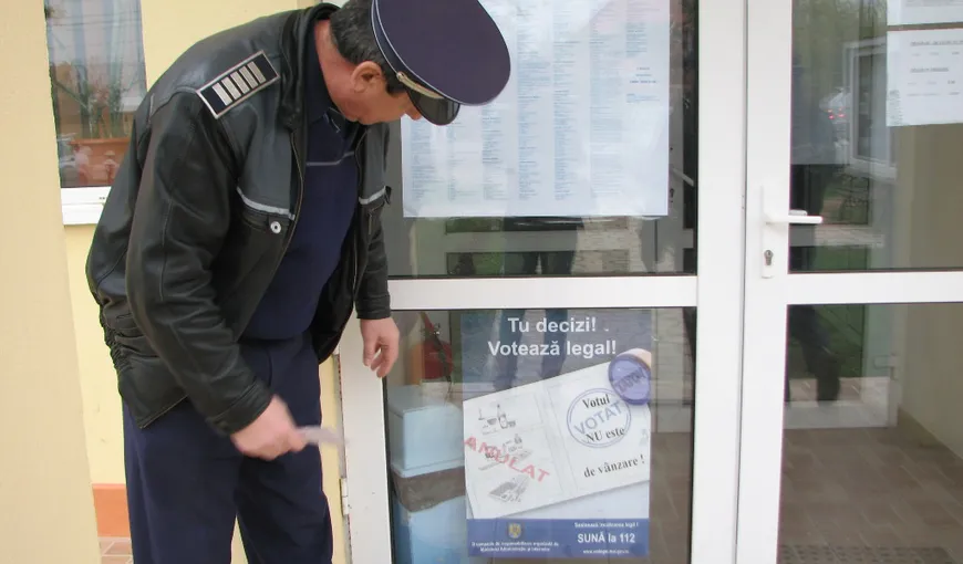 ALEGERI PREZIDENŢIALE 2014: Măsurile luate de poliţişti pentru a preveni turismul electoral
