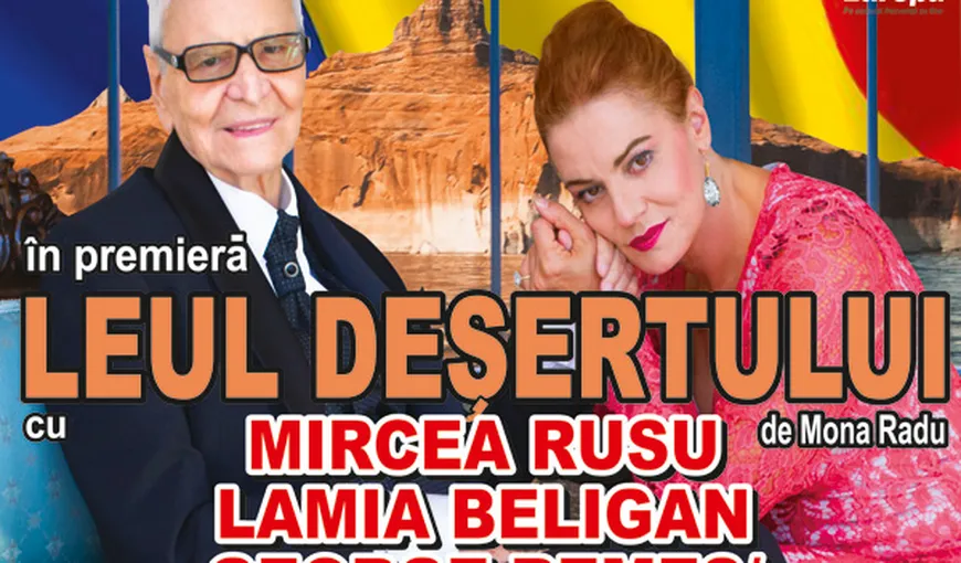 Radu Beligan şi Maia Morgenstern împreună în „Leul Deşertului” de Ziua Naţională a României