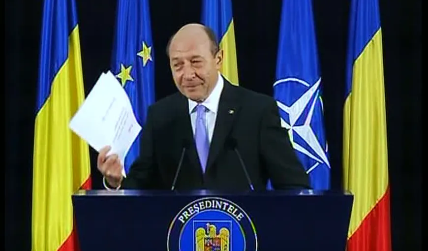 Traian Băsescu cheamă la vot împotriva lui Ponta: Toţi băsiştii să iasă la vot VIDEO