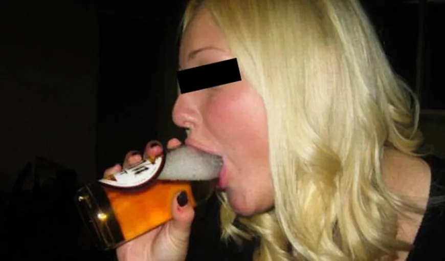 Piţipoanca din Iaşi care a devenit vedetă pe Facebook după o beţie FOTO