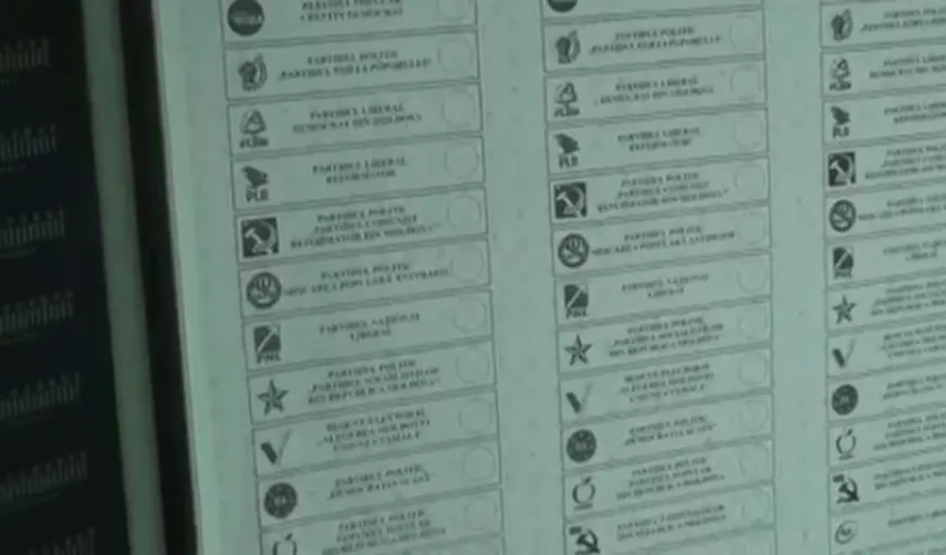 ALEGERI MOLDOVA 2014. Buletine de vot de 63 de centimetri. NU se ştiu preferinţele electoratului