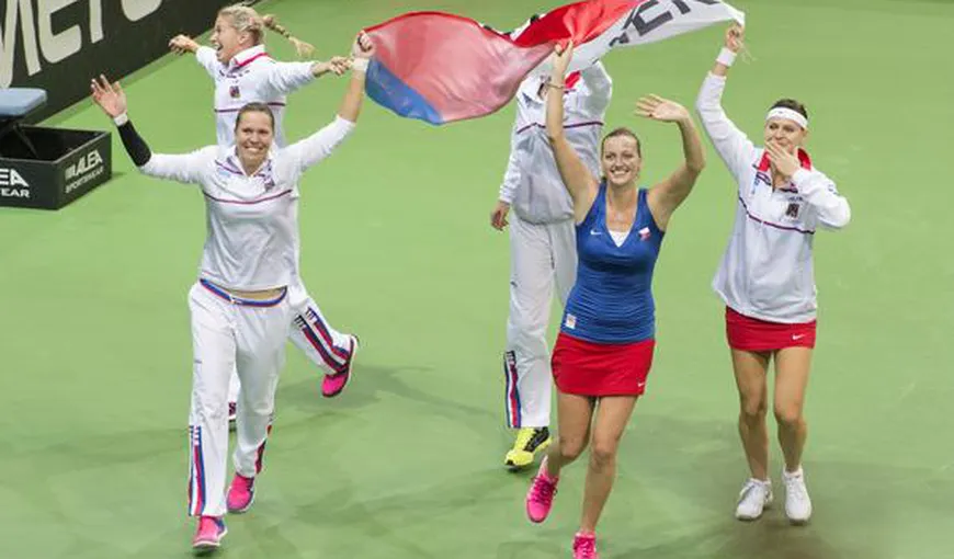 Cehia, campioană la tenis feminin. Kvitova şi Safarova au cucerit Fed Cup