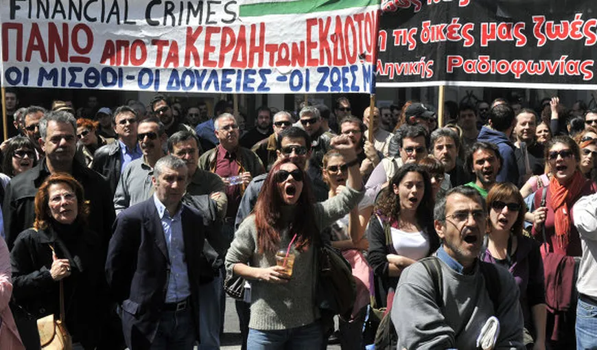 Grecia: O grevă a jurnaliştilor provoacă o „pană” de ştiri la nivel naţional