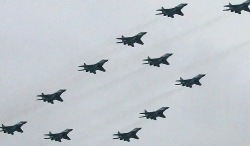 Avioane ruseşti de luptă şi bombardiere cu rază lungă de acţiune, în spaţiul european