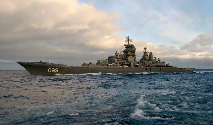 Nave de război ruseşti în Marea Mânecii pentru manevre