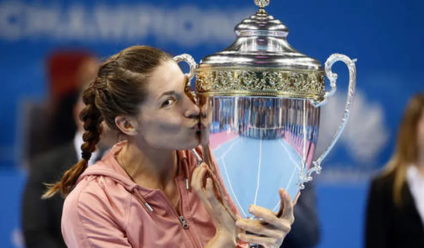 SIMONA HALEP în 2013, Andrea Petkovic acum. Nemţoaica a câştigat Turneul Campioanelor de la Sofia