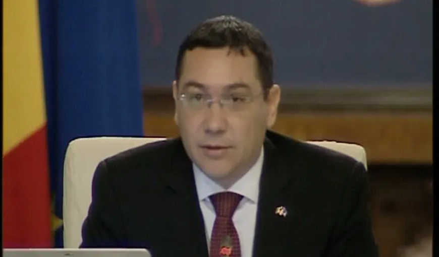 Victor Ponta, către miniştri: Trebuie să ajungem la un buget echilibrat fără să mărim taxe şi impozite